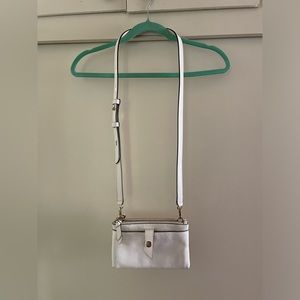 Michael Kors White Crossbody Wallet Purse